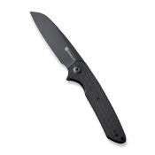 S220013 Couteau Sencut Kyril Black Micarta Lame Acier 9Cr18MoV IKBS - Livraison Gratuite