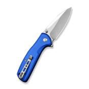 S22043B3 Couteau Sencut ArcBlast Blue Lame Acier 9Cr18MoV Satin IKBS - Livraison Gratuite
