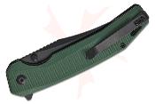 S250381 Sencut Vornix Teal Green | Lame Clip Point Acier 9Cr18MoV | Manche G10 | Liner Lock | Roulement Céramique  - Livraison Gratuite