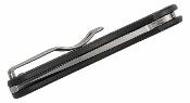 SC213PBK Spyderco Metropolitan Lightweight – Couteau Pliant Slipjoint, Lame Acier M398 Manche FRN Italy - Livraison Gratuite