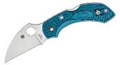 SC28FP2WK390 Couteau Spyderco Dragonfly 2 Blue Lame Acier K390 Made Japan - Livraison Gratuite