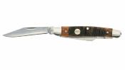 SCH1149145 Couteau Old Timer Generational 34OT Middleman | Made in USA | 3 Lames Acier 1095HC | Manche Os Chestnut | Livraison Gratuite