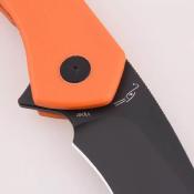 SHIEG01A Couteau Shieldon Viper Tangerine Lame Acier 154CM IKBS - Livraison Gratuite