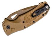 SIG36333 Couteau Automatique SIG Sauer K320A M17 Automatic Lame Acier S30V Coyote Tan Drop Point Combo USA - Livraison Gratuite