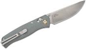 SRM255LGT2 Couteau SRM 255L-GK Gray Lame Drop Point Acier 10Cr15CoMoV Sécurité Ambi-Lock - Livraison Gratuite