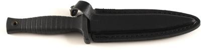 SWHRT9BCP Poignard Smith&Wesson HRT Boot Lame Acier 7Cr17MoV Etui Cuir - Livraison Gratuite
