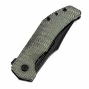 TB1089A3 Tenable Orion | Couteau Pliant | Clip Point 14C28N | Manche Micarta Vert | Liner Lock - Livraison Gratuite