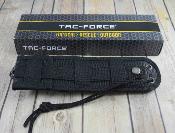 TFFIX008TN Couteau Tac Force Bushcraft Lame 3Cr13 Etui Nylon - Livraison Gratuite