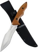 TFFIX120BN Couteau Tac Force Lame Fixed Blade Acier 3Cr13MoV Manche Brown G10 Etui Nylon - Livraison Gratuite