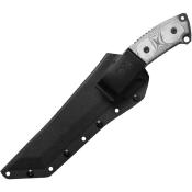 TP107D Couteau Fixe TOPS Steel Eagle 107D Lame Acier 1095 Manche Micarta Noir Étui Kydex Made In USA - Livraison Gratuite