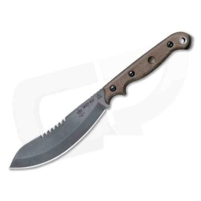 TPBWLF01 Couteau TOPS Knives Brush Wolf Lame Acier 1095 Made USA - Livraison Gratuite