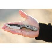 TPMSKBLM Couteau Fixe TOPS Mini Scandi Lame Acier 1095 Manche Micarta Noir Étui Kydex Made In USA - Livraison Gratuite