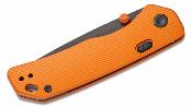 VOSA1606  Couteau Vosteed Marten Orange Button Lock - Drop Point Acier 154CM - Manche Aluminium - Livraison Gratuite