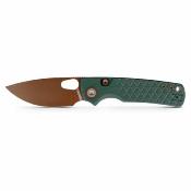 VOSA2623 Vosteed Porcupine Lame Acier 154CM Stonewash Manche G10 Black Crossbar Lock - Livraison Gratuite