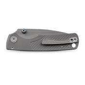 VOSA4820 Couteau Pliant Vosteed Porcupine TiSlim Lame Acier 154CM Manche Titane Gris Top Liner Lock - Livraison Gratuite