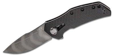 ZT0308BLKTS Couteau Zero Tolerance KVT Framelock Striped Lame CPM-20CV Tigerstripe USA - Livraison Gratuite