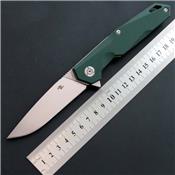 Couteau CH Knives Green Lame Acier D2 Manche G-10 CH1047GR - Livraison Gratuite