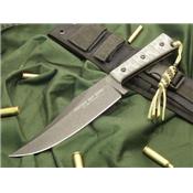 Couteau de Survie Buschraft Tops Prather War Bowie Acier Carbone 1095 Tops Knives Made In USA TPPWB01 - Free Shipping
