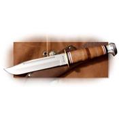 Couteau KaBar Marine Hunter Etui Cuir KA1235 - LIVRAISON GRATUITE