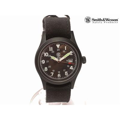 MONTRE SMITH&WESSON BLACK FACE SWW1464BLK MILITARY - LIVRAISON GRATUITE