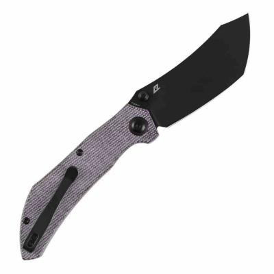 B1079A2 Tenable Tipper – Couteau pliant Liner Lock Lame Acier Nitro-V Satin Manche Purple Micarta - Livraison Gratuite