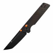 B2038V4 Couteau TENABLE Anomaly Lame Acier Nitro-V Blackwash Manche Carbone & G10 Cross Bar Lock - Livraison Gratuite
