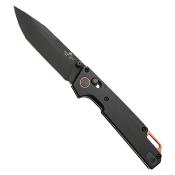 BCMC1000ALBKB Couteau Bear Ops Nekama Tanto Noir Lame  Sandvik 14C28N USA - Livraison Gratuite