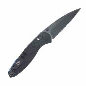 BHOC111BK — Couteau Blackhawk Officer Carry Slide Lock Lame Acier D2 Manche Aluminium USA Livraison Gratuite