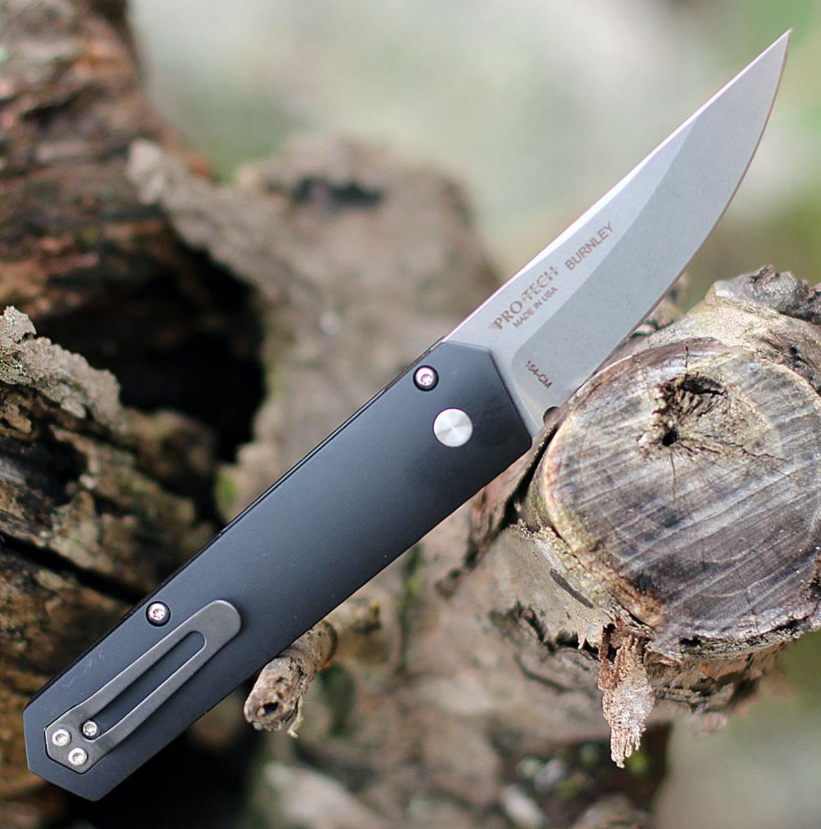 BO01BO254 Couteau Boker Automatique Kwaiken Compact Button AUTO Lame ...