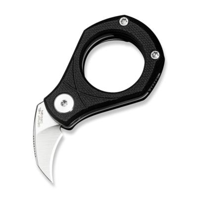 CIVC230382 Couteau Pliant Civivi Pyrus Lame Acier 14C28N Manche G10 Noir Slip Joint - Livraison Gratuite