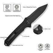 CIVC230801 Couteau CIVIVI Neurohaptic Black Lame Acier Nitro-V Blk IKBS - Livraison Gratuite