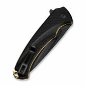 CIVC240401  CIVIVI Voidflare | Couteau Lame Drop Point Acier 14C28N Black | Manche Black G10 Linerlock - Livraison Gratuite