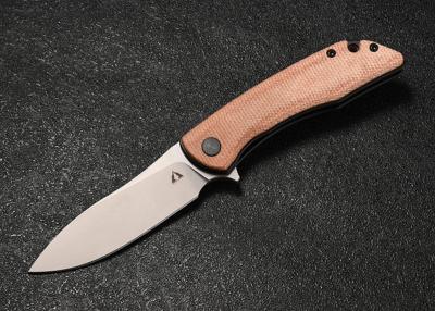 CMB06B Couteau CMB Made Knives Blaze Brown Lame Acier D2 IKBS - Livraison Gratuite