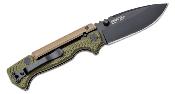 CS58SQODBK Couteau Cold Steel AD-15 Scorpion Lock OD Green Lame Acier S35VN Black - Livraison Gratuite