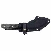 CTK134056HC Couteau Condor K-Night Panabasito | Lame Acier 1075 Blasted Satin | Manche Micarta Gray & Housse Kydex - Made in El Salvador - Livraison Gratuite