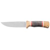 CTK284655HC Poignard Condor Country Backroads Lame Acier Carbone Etui Cuir Made El Salvador - Livraison Gratuite