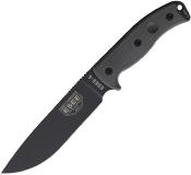 ES6PDTG Poignard ESEE Model 6 Tactical Gray Lame Acier Carbone 1095 Etui Abs Made USA - Livraison Gratuite