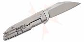 FKCGS600 Couteau Finch Geneva Spur Lame Acier 154CM Wharncliffe Manche Abalone - Livraison Gratuite