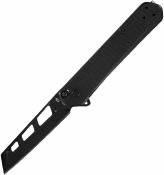 G4130 Gerber Spire Assisted | Couteau Lame Reverse Tanto Acier D2 Black Manche Black G10 Linerlock - Livraison Gratuite