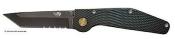 GT312 Couteau AUtomatique GT Knives Auto 304 Tanto Gray Combo Edge Lame Acier ATS-34 Made USA - Livraison Gratuite