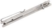 J1945GGY Couteau CJRB Cutlery Pyrite-Light Lame Wharncliffe Acier S90V Manche FRN Gray Roulements à Billes - Livraison Gratuite