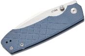 J1962BU Couteau CJRB Kestrel Lame Acier AR-RPM9 Manche G10 Blue Linerlock - Livraison Gratuite