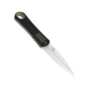 KI1083A2 Dague Kizer Hidden Agenda Lame AEB-L Double Tranchant Manche G10 Housse Kydex - Livraison Gratuite