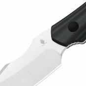 KI1122A3 Couteau Kizer Bone | Lame Acier AEB-L Satin | Manche G10 Noir et Vert | Housse Kydex - Livraison Gratuite