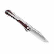 Ki3732A2 Couteau Pliant Kizer Melody Lame Acier S35VN (HRC 60-62) Manche Aluminium et Bois de Rose Panama Slip Joint Livraison Gratuite