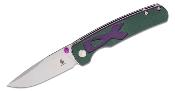 KIV3633C1 Couteau Kizer Fighter Cancer Lame Clip Point Acier 154CM IKBS - Livraison Gratuite