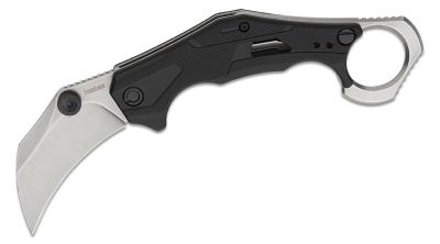 KS2064SW Couteau Kershaw Outlier Karambit Pliant A/O Lame Acier 8Cr13MoV Manche FRN Black Verrouillage Liner Lock - Livraison Gratuite 
