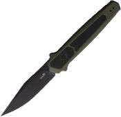 KS7951OLBLK Couteau Kershaw Launch 17 AUTO OD Green Lame Acier CPM-MagnaCut USA - Livraison Gratuite