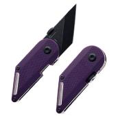 KT3045A4 Couteau Kansept Pinkerton Dash Purple Lame Tanto BW 154CM IKBS - Livraison Gratuite