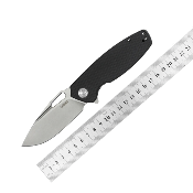 KUB322A Kubey Tityus Black G10 Handle Bead Blasted D2 Blade IKBS Linerlock Clip - Livraison Gratuite